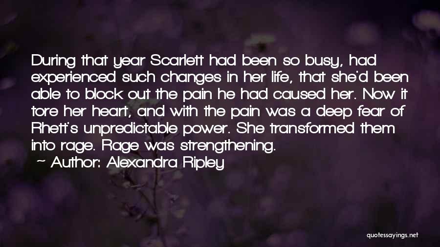 Deep Heart Pain Quotes By Alexandra Ripley