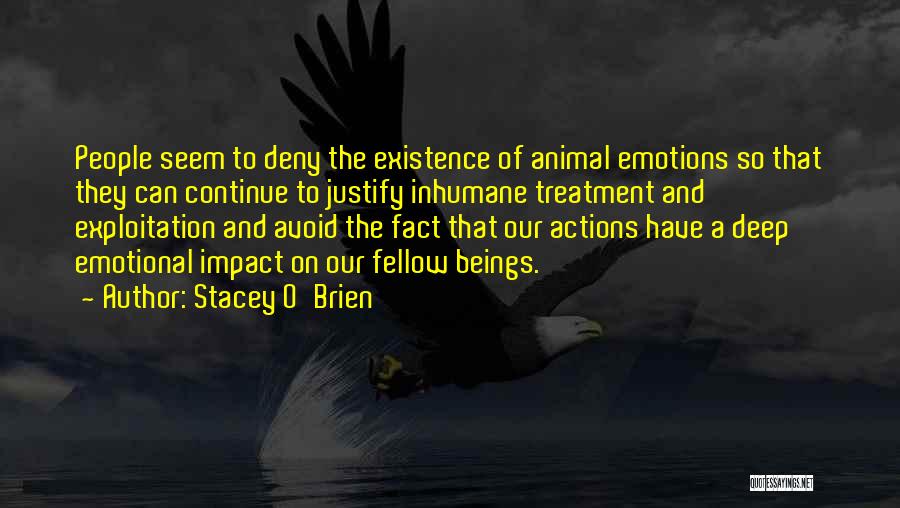 Deep Impact Quotes By Stacey O'Brien