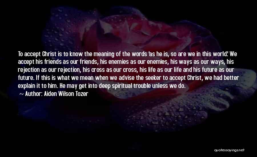 Deep In Meaning Quotes By Aiden Wilson Tozer