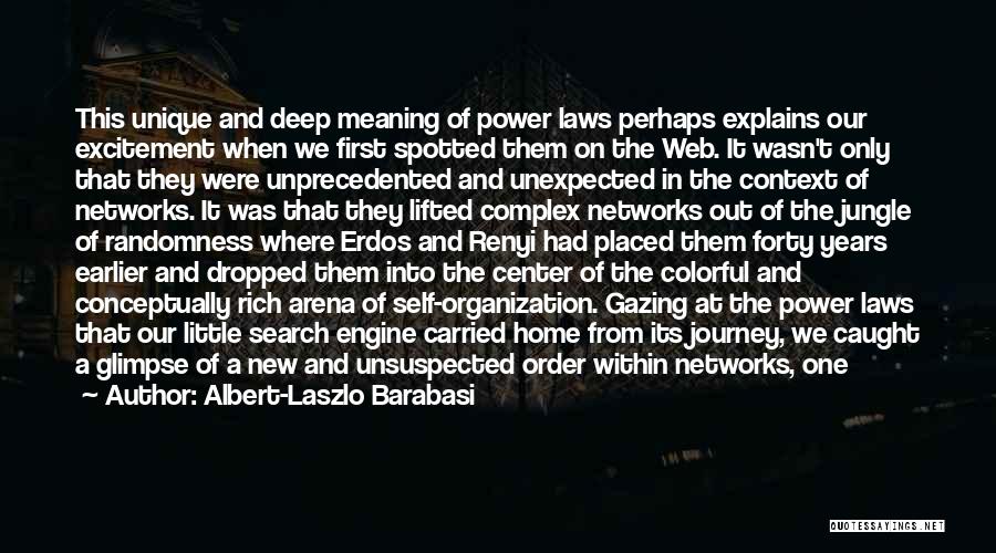 Deep In Meaning Quotes By Albert-Laszlo Barabasi