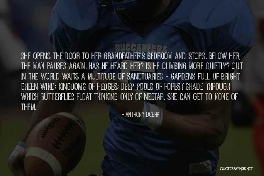Deep In The Forest Quotes By Anthony Doerr Deep In The Forest Quotes By Anthony Doerr