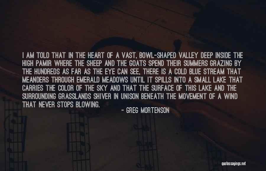 Deep In The Valley Quotes By Greg Mortenson