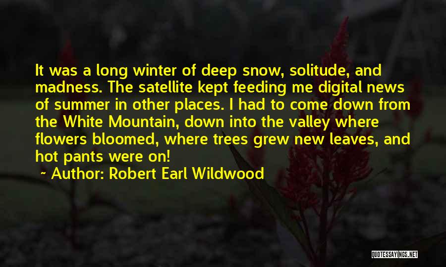 Deep In The Valley Quotes By Robert Earl Wildwood