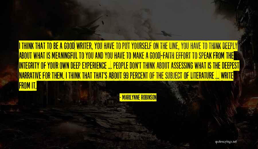 Deep Meaningful Quotes By Marilynne Robinson Deep Meaningful Quotes By Marilynne Robinson