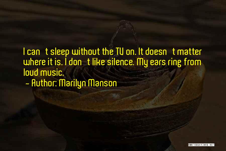 Deep Mind Bending Quotes By Marilyn Manson