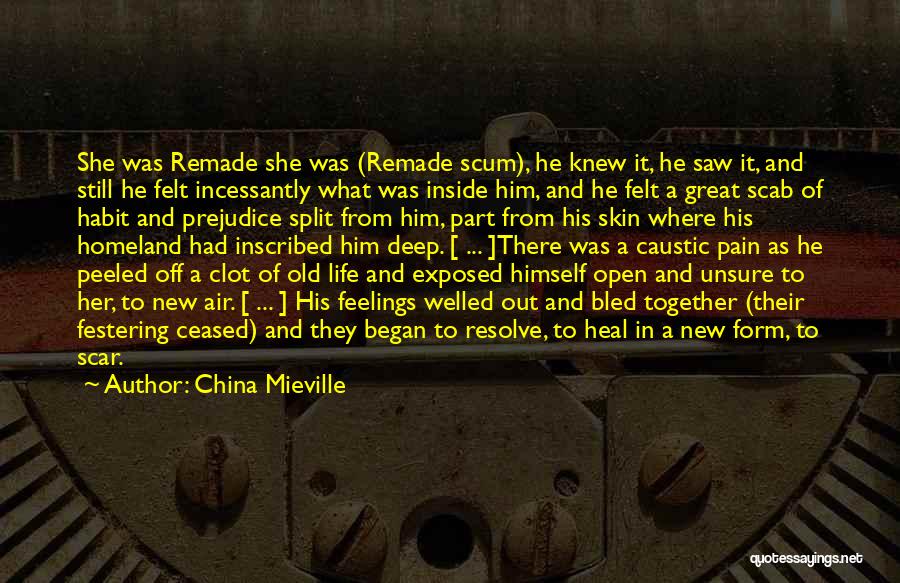 Deep Pain Quotes By China Mieville