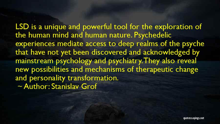 Deep Psychology Quotes By Stanislav Grof