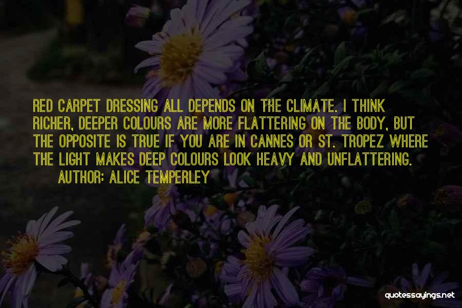 Deep Red Quotes By Alice Temperley