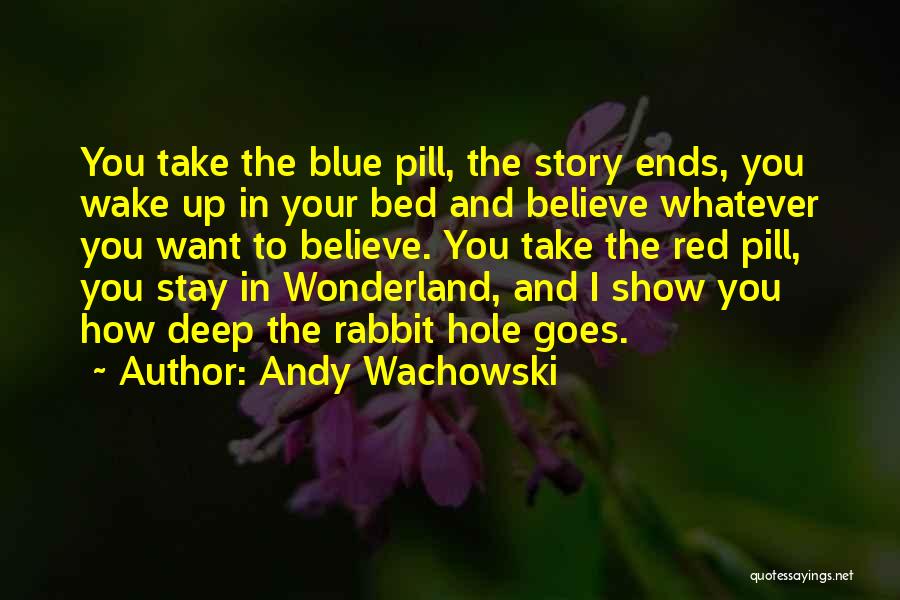 Deep Red Quotes By Andy Wachowski