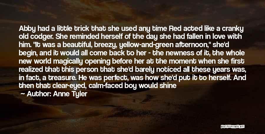 Deep Red Quotes By Anne Tyler