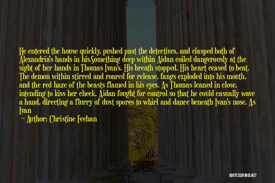Deep Red Quotes By Christine Feehan