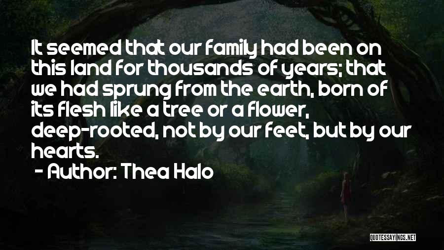 Deep Rooted Tree Quotes By Thea Halo