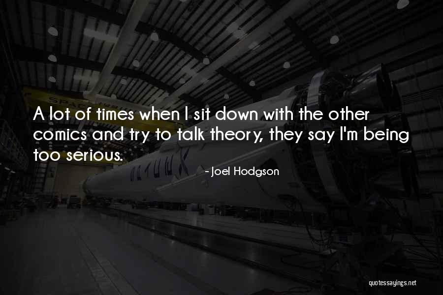 Deep Set Couch Quotes By Joel Hodgson Deep Set Couch Quotes By Joel Hodgson