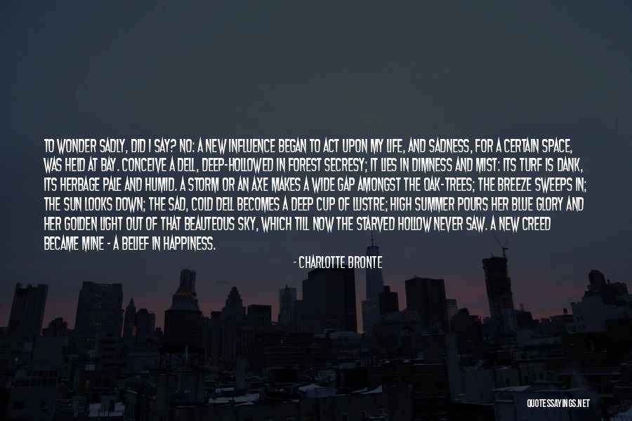 Deep Space Quotes By Charlotte Bronte