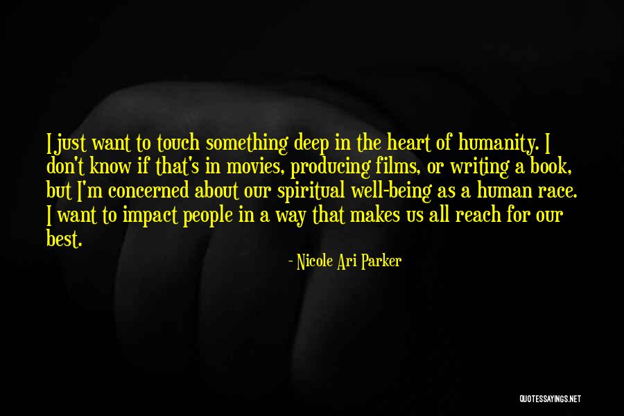 Deep Spiritual Quotes By Nicole Ari Parker Deep Spiritual Quotes By Nicole Ari Parker