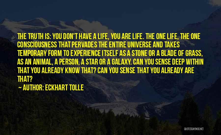 Deep Star Quotes By Eckhart Tolle