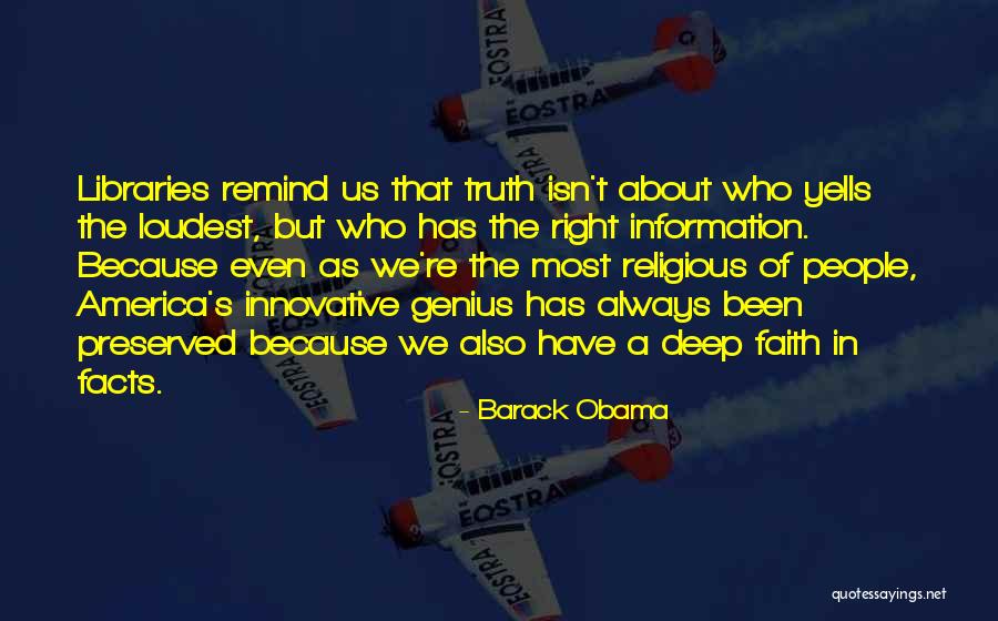 Deep Truth Quotes By Barack Obama