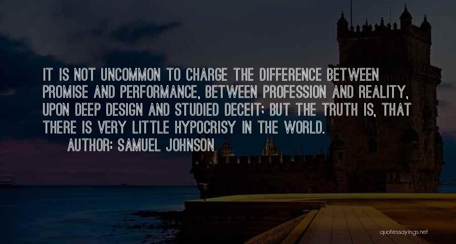 Deep Uncommon Quotes By Samuel Johnson