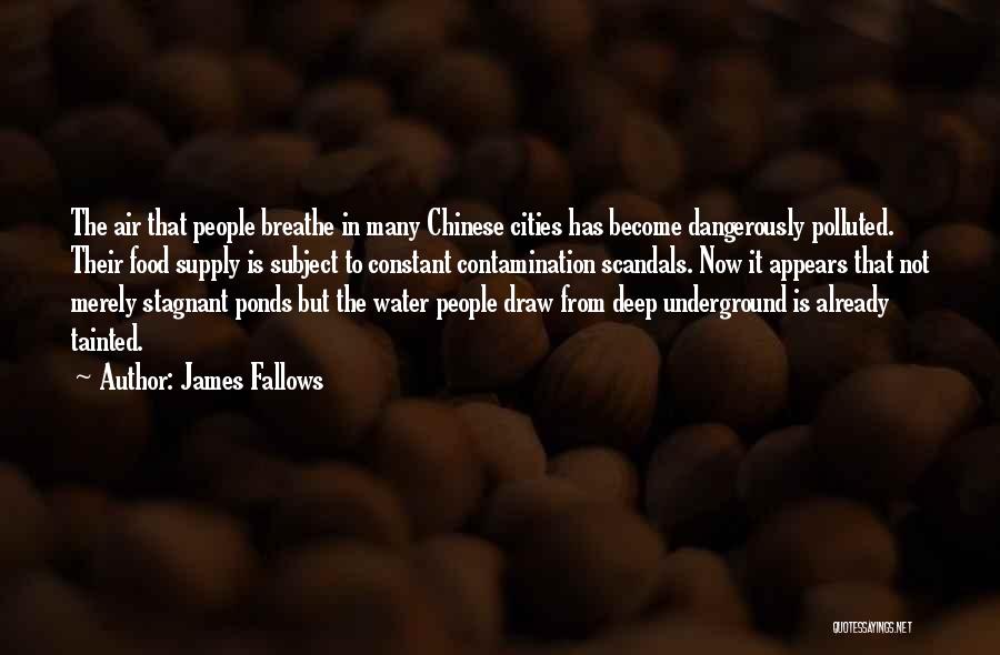 Deep Underground Quotes By James Fallows