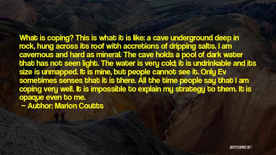 Deep Underground Quotes By Marion Coutts