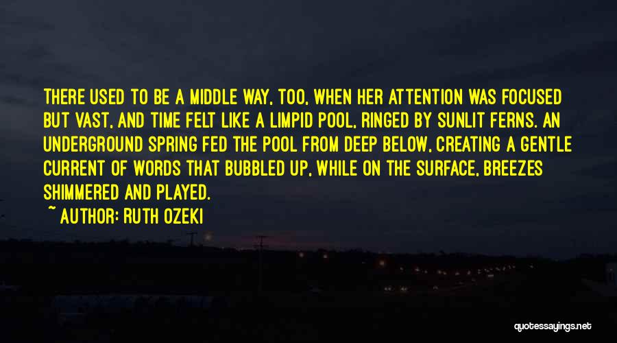 Deep Underground Quotes By Ruth Ozeki