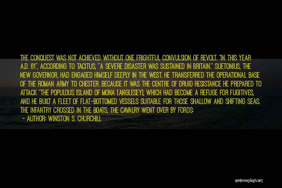 Deep Water Quotes By Winston S. Churchill