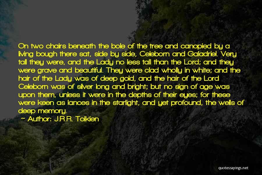 Deep Wells Quotes By J.R.R. Tolkien