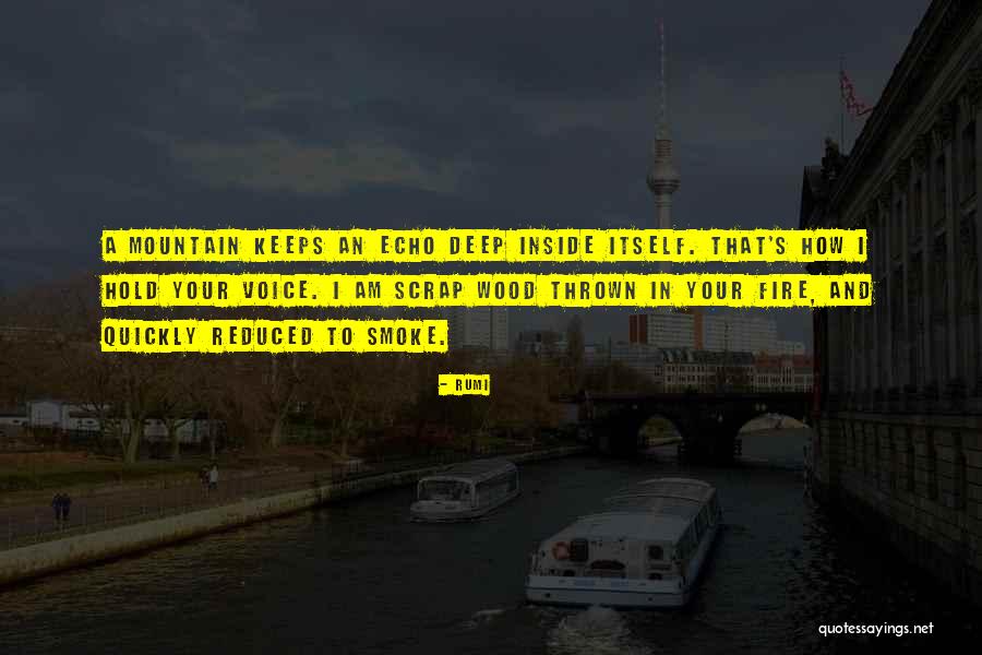 Deep Wood Quotes By Rumi Deep Wood Quotes By Rumi