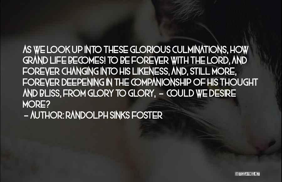 Deepening Quotes By Randolph Sinks Foster