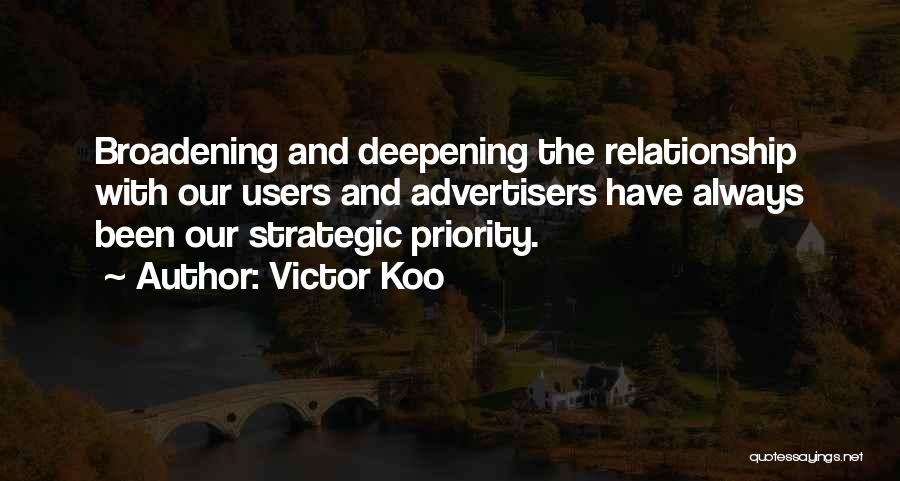 Deepening Quotes By Victor Koo