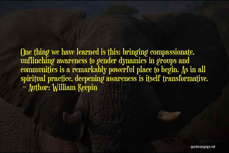 Deepening Quotes By William Keepin