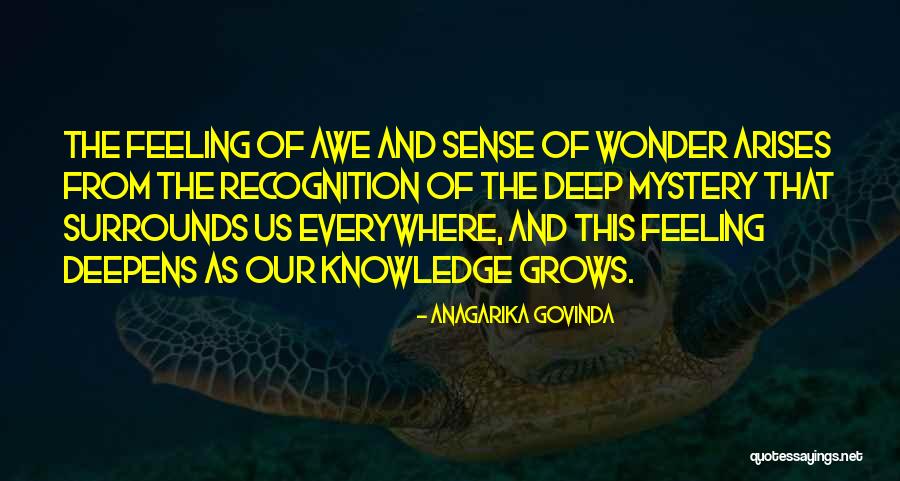 Deepens Quotes By Anagarika Govinda Deepens Quotes By Anagarika Govinda