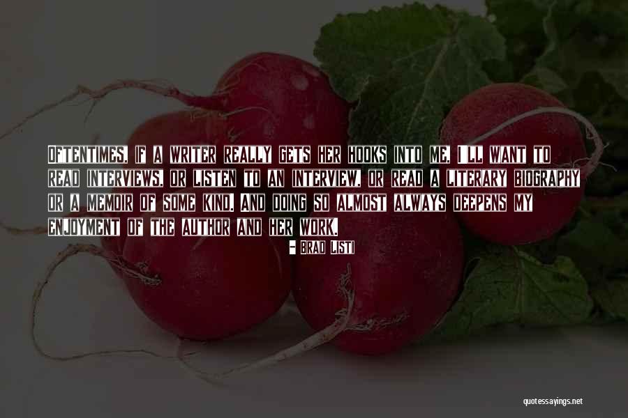 Deepens Quotes By Brad Listi Deepens Quotes By Brad Listi
