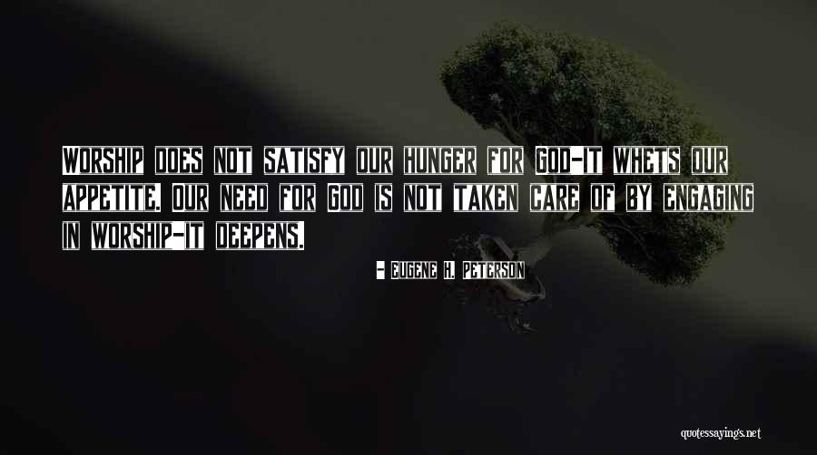 Deepens Quotes By Eugene H. Peterson Deepens Quotes By Eugene H. Peterson