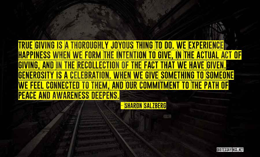 Deepens Quotes By Sharon Salzberg Deepens Quotes By Sharon Salzberg