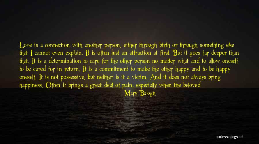 Deeper Meaning Of Life Quotes By Mary Balogh