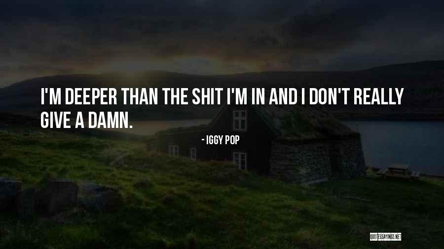 Deeper Self Quotes By Iggy Pop Deeper Self Quotes By Iggy Pop