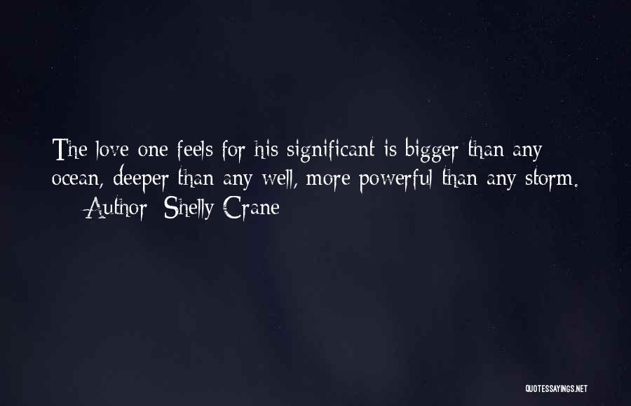 Deeper Than Love Quotes By Shelly Crane