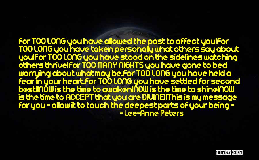 Deepest Fear Quotes By Lee-Anne Peters Deepest Fear Quotes By Lee-Anne Peters