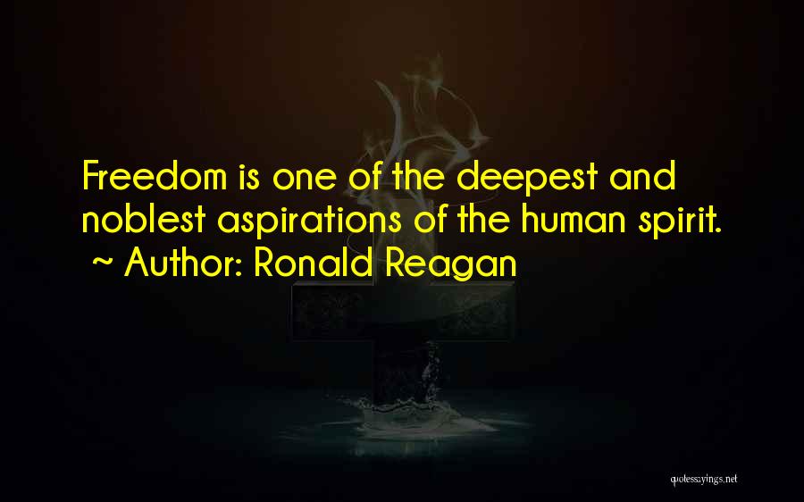 Deepest Quotes By Ronald Reagan