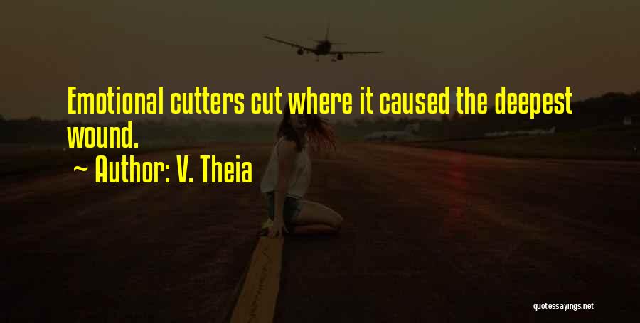 Deepest Quotes By V. Theia