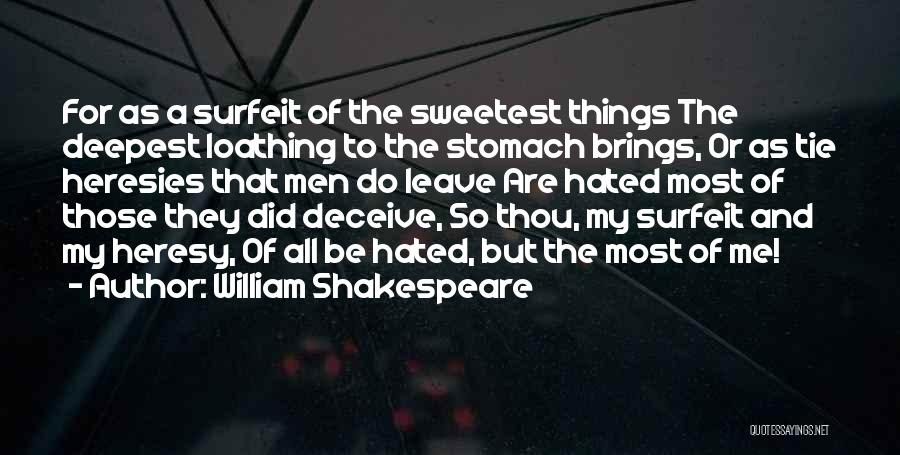 Deepest Quotes By William Shakespeare