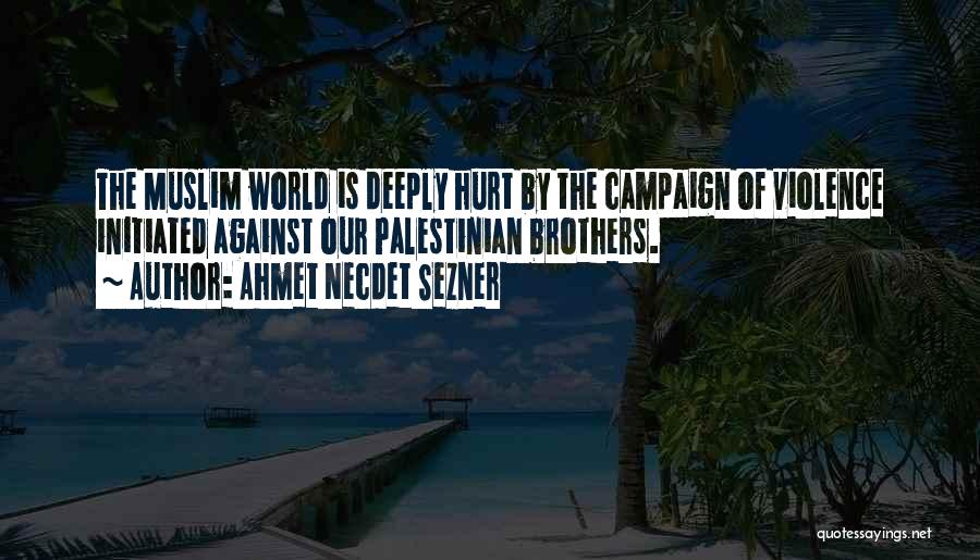 Deeply Hurt Quotes By Ahmet Necdet Sezner