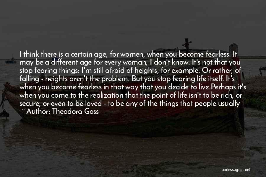 Deeply Inspirational Quotes By Theodora Goss