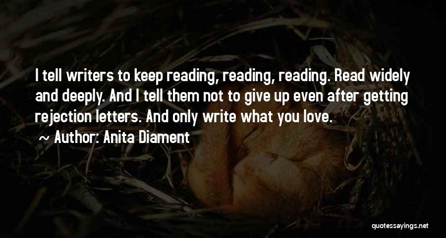 Deeply Love Quotes By Anita Diament