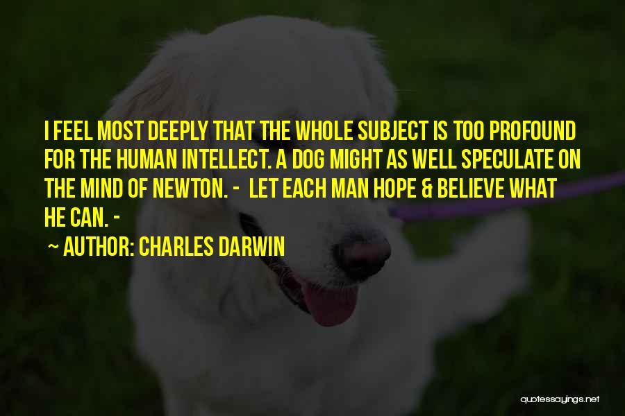 Deeply Profound Quotes By Charles Darwin