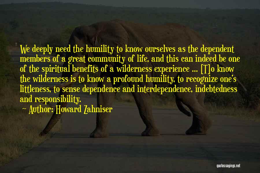 Deeply Profound Quotes By Howard Zahniser