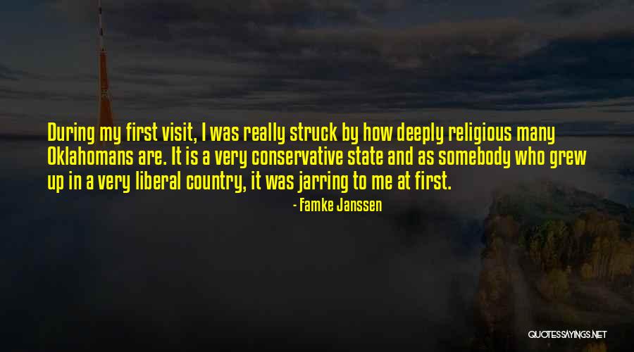 Deeply Religious Quotes By Famke Janssen Deeply Religious Quotes By Famke Janssen