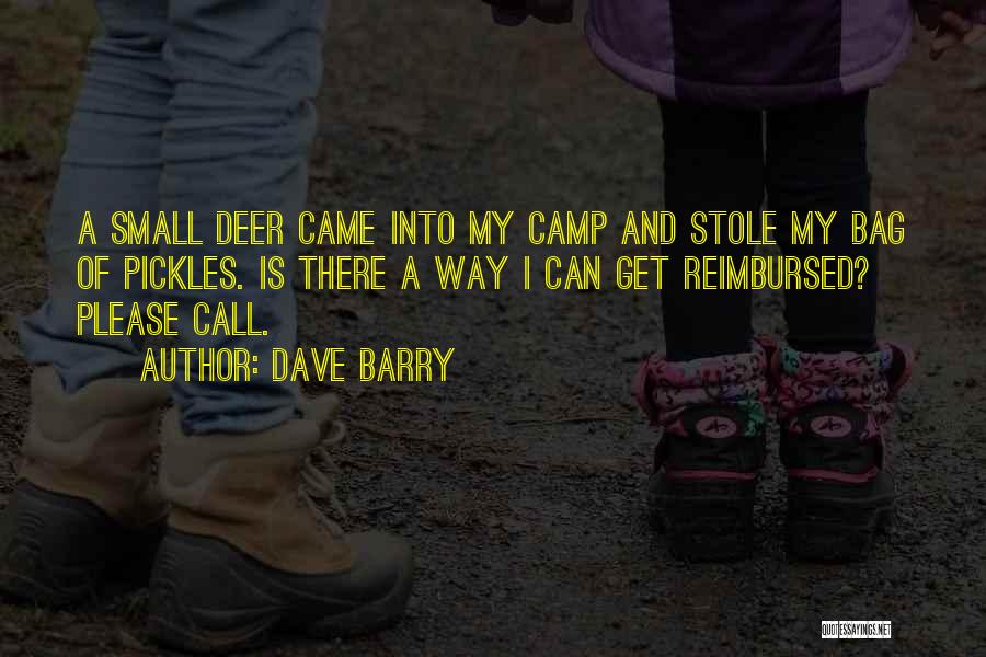 Deer Camp Quotes By Dave Barry