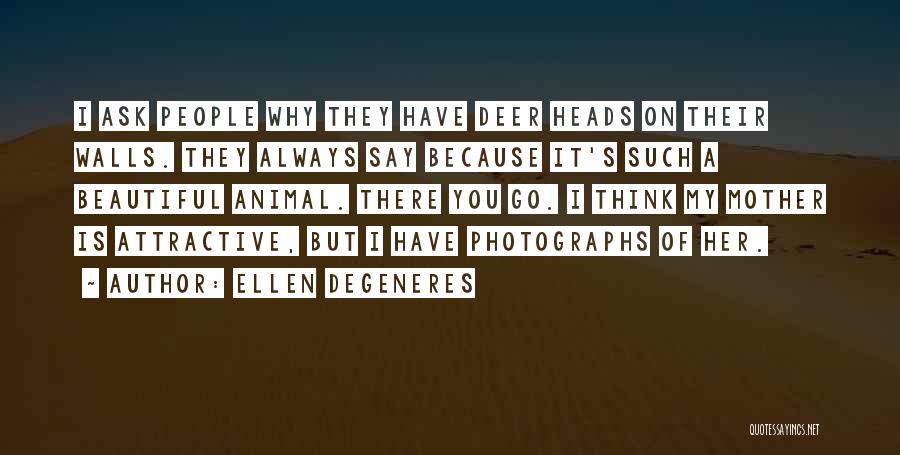 Deer Quotes By Ellen DeGeneres